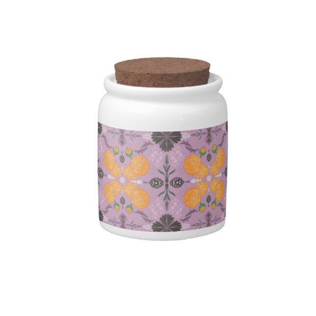 Yam (Purple) Candy Jar (Front)