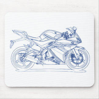 Yam YZF R125 Mouse Pad