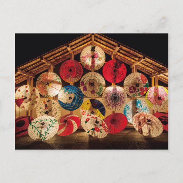 "Yamaga Tourou Festival in Kumamoto" Japan Postcard (Front)