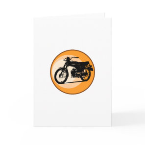 Yamaha FS1E 'FIZZY' Classic moped Card