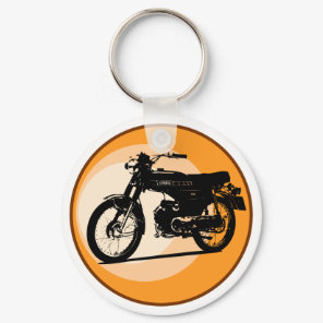 Yamaha FS1E 'FIZZY' Classic moped Keychain
