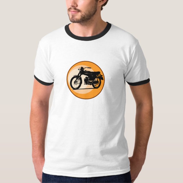 Yamaha FS1E 'FIZZY' Classic moped T-Shirt (Front)