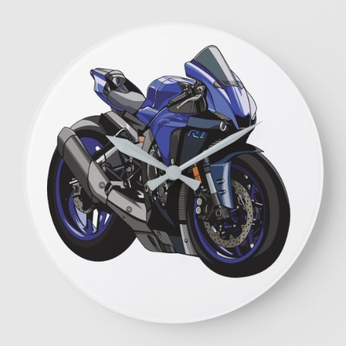 Yamaha R1 cute style Large Clock