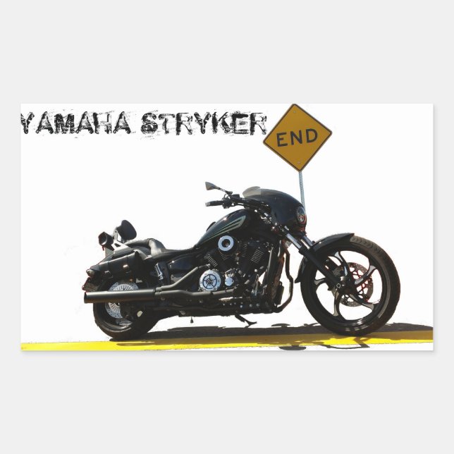 Yamaha Stryker " The End" sticker (Front)