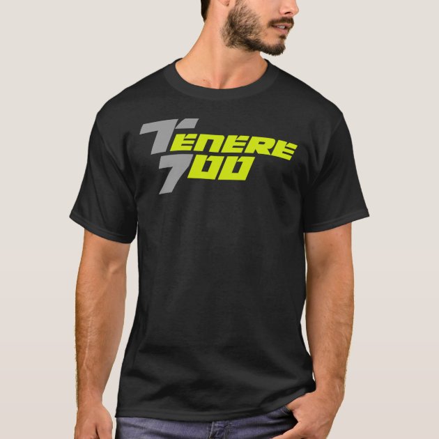 Yamaha Tenere 700 Logo Gray Yellow Classic T Shirt Zazzle