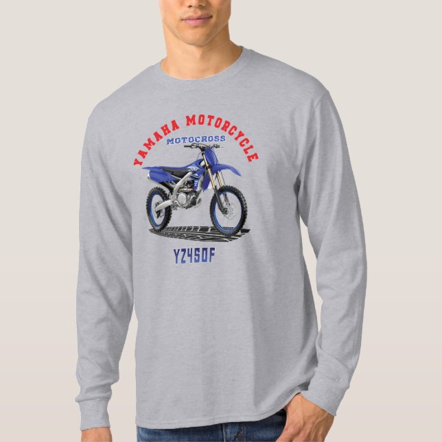 YAMAHA YZ450F Custom Designer Apparel T-Shirt (Front)