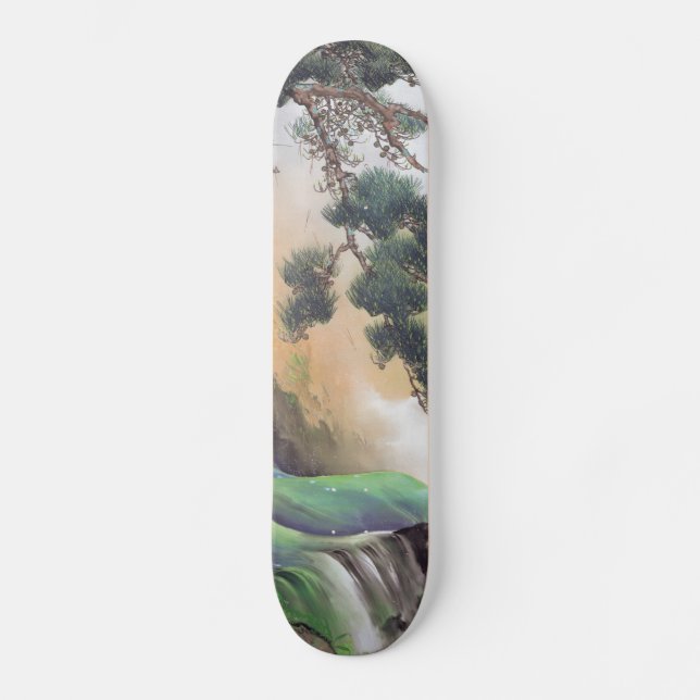 Yamamoto Shunkyo - Spring of Mountain Skateboard Deck (Front)