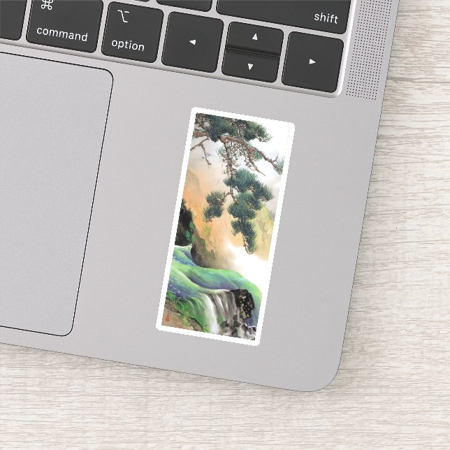 Yamamoto Shunkyo Spring of Mountain Sticker (Detail)