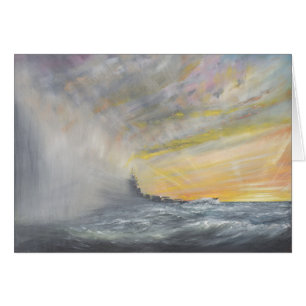 Yamato Emerges from Pacific Typhoon 1944 2010