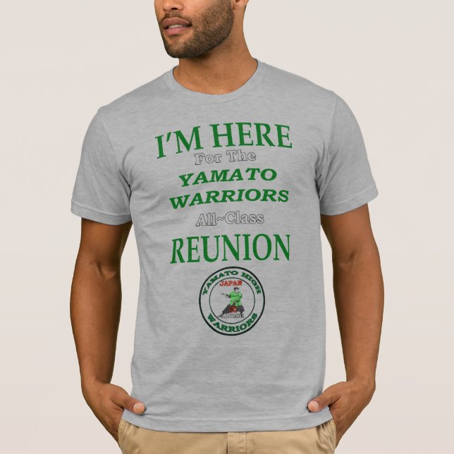 Yamato  High School All Class Reunion T-Shirt (Front)