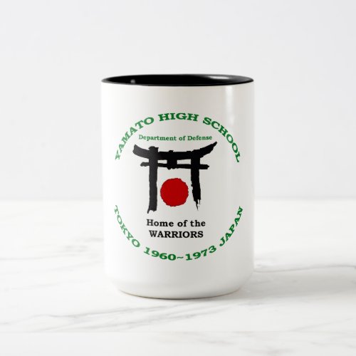 Yamato HS Japan Warriors Two_Tone Coffee Mug