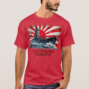 YAMATO Japanese battleship ww2 T-Shirt