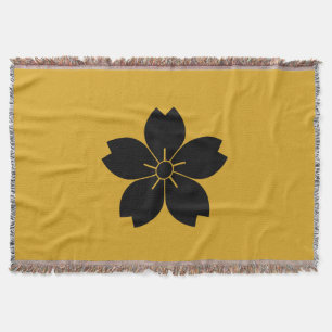 Yamazakura Throw Blanket