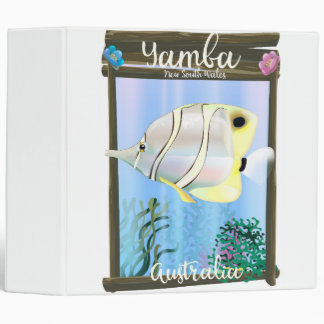 Yamba, New South Wales, Australia 3 Ring Binder
