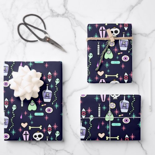 Yami Kawaii Christmas Wrapping Paper