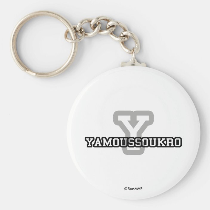Yamoussoukro Key Chain
