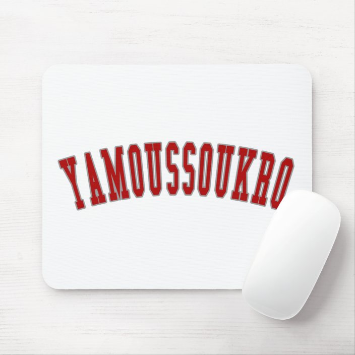 Yamoussoukro Mouse Pad