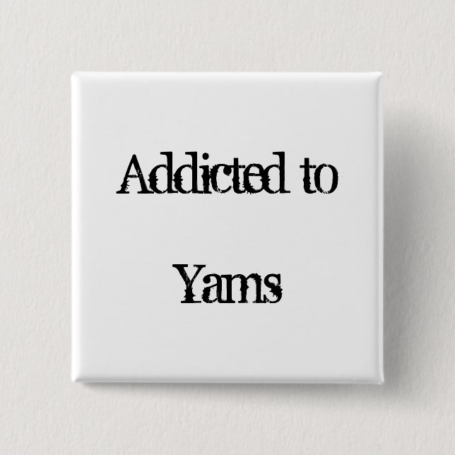Yams Pinback Button (Front)
