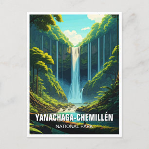 Yanachaga–Chemillén National Park Peru Postcard