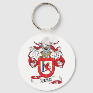 Yanez Family Crest Keychain