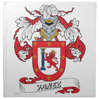 Yanez Family Crest Napkin
