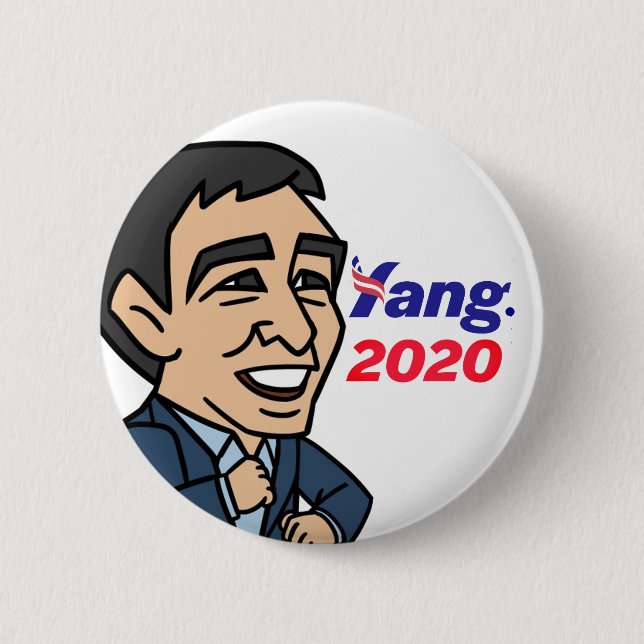 Yang 2020 button (Front)
