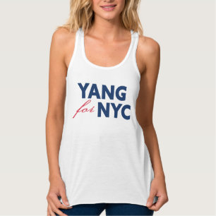 Yang for NYC New York City Mayor Election Support Tank Top