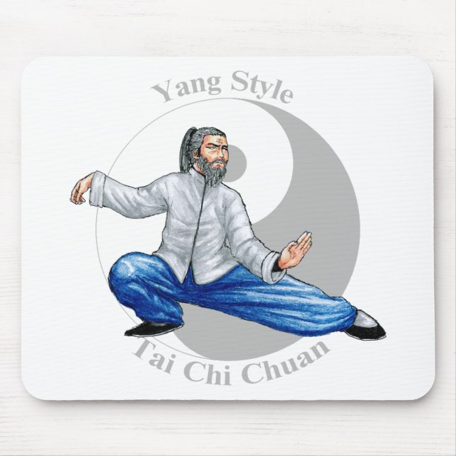 Yang Style Tai Chi Mouse Pad (Front)
