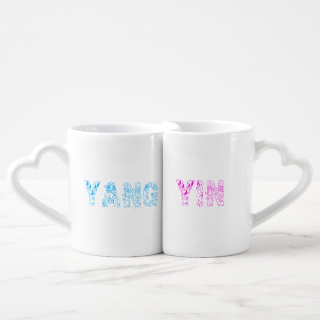 Yang Yin Coffee Mug Set (Front Nesting)