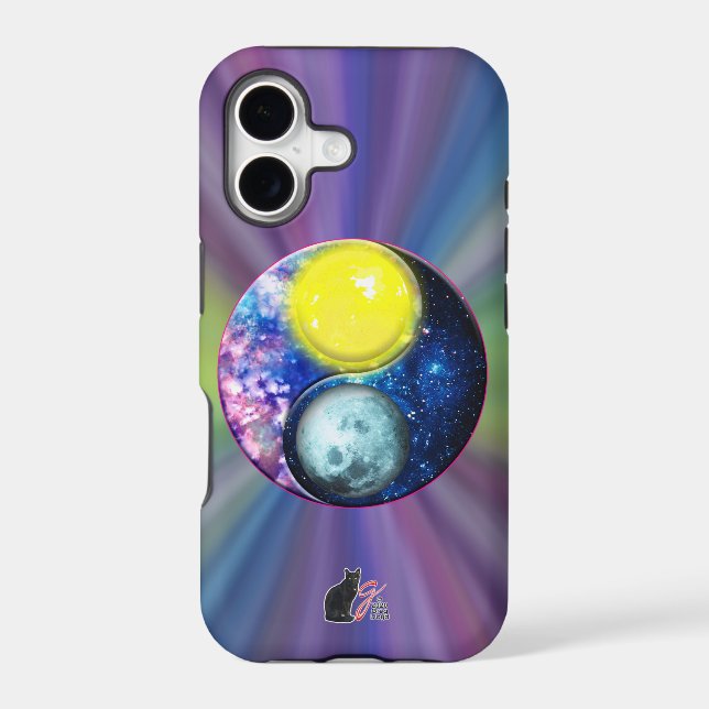Yang-Yin / Sun-Moon Case-Mate iPhone Case (Back)