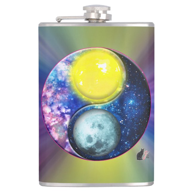 Yang-Yin / Sun-Moon Flask (Front)