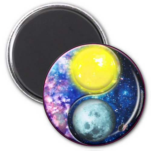 Yang_Yin  Sun_Moon Magnet