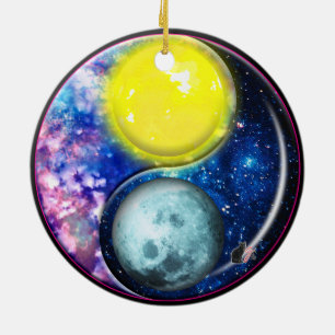 Yang-Yin / Sun-Moon Ornament