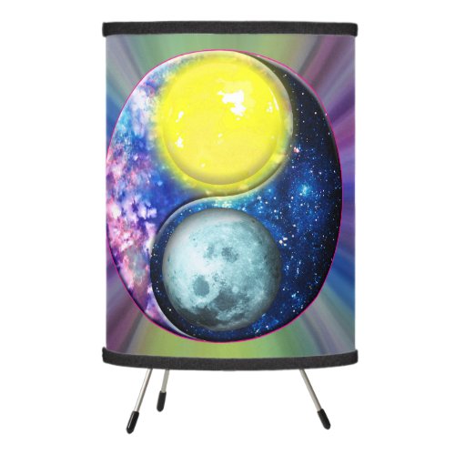 Yang_Yin  Sun_Moon Tripod Lamp