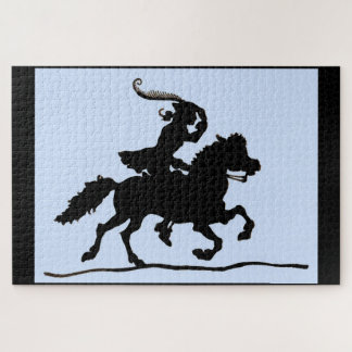 Yankee Doodle silhouette Jigsaw Puzzle