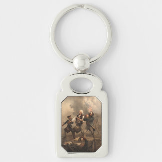 Yankee Doodle & Spirit of 1776 Revolutionary War Keychain