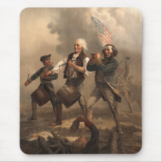 Yankee Doodle & Spirit of 1776 Revolutionary War Mouse Pad
