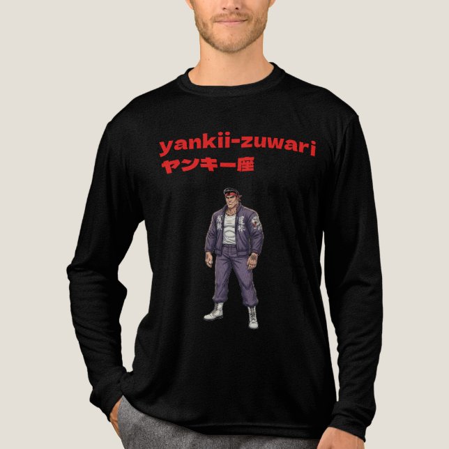 Yankii-Zuwari Tri-Blend Shirt (Front)