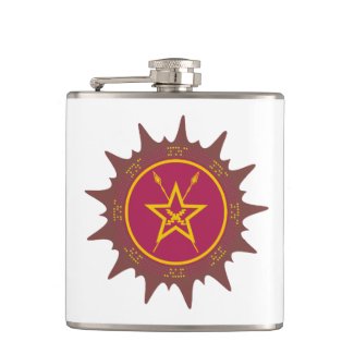 Yansã na irradiação de Xangô Flask