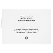 Yantra Color Disc Cards (Back Horizontal)