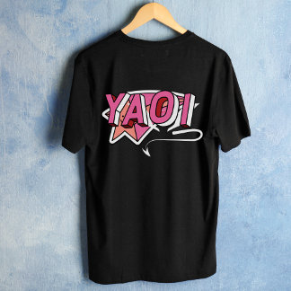 Yaoi typography in retro design for fujoshi and fu T-Shirt