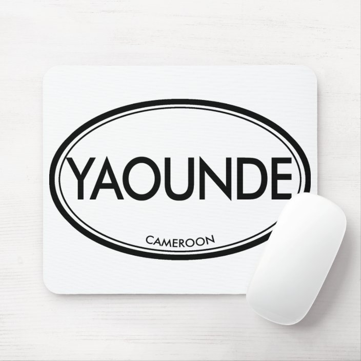 Yaounde, Cameroon Mouse Pad