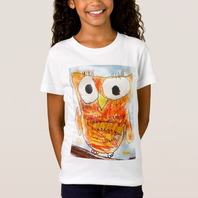 YAP | Designer Owl | Youth Art Project T-Shirt (Front)