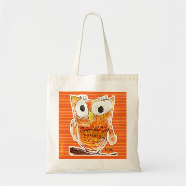 YAP | Designer Owl | Youth Art Project Tote Bag (Front)