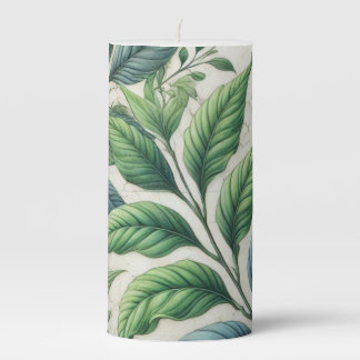 Yaprak Tasarım Pillar Candle