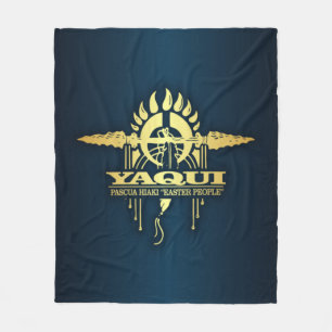 Yaqui 2 fleece blanket