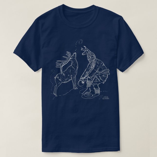 Yaqui Deer Dance  T-Shirt (Design Front)