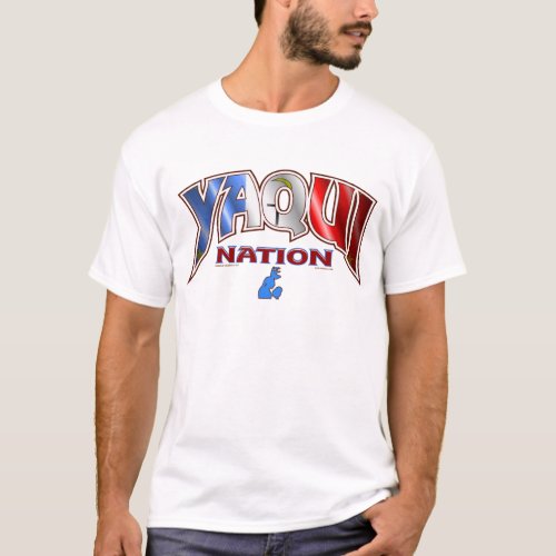 Yaqui Nation Sports Design T_Shirt