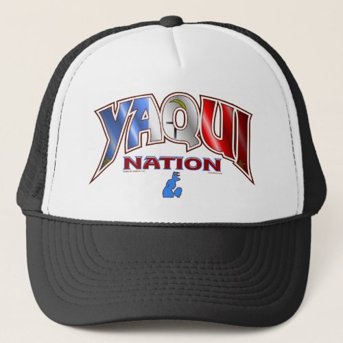 Yaqui Nation Sports Design Trucker Hat