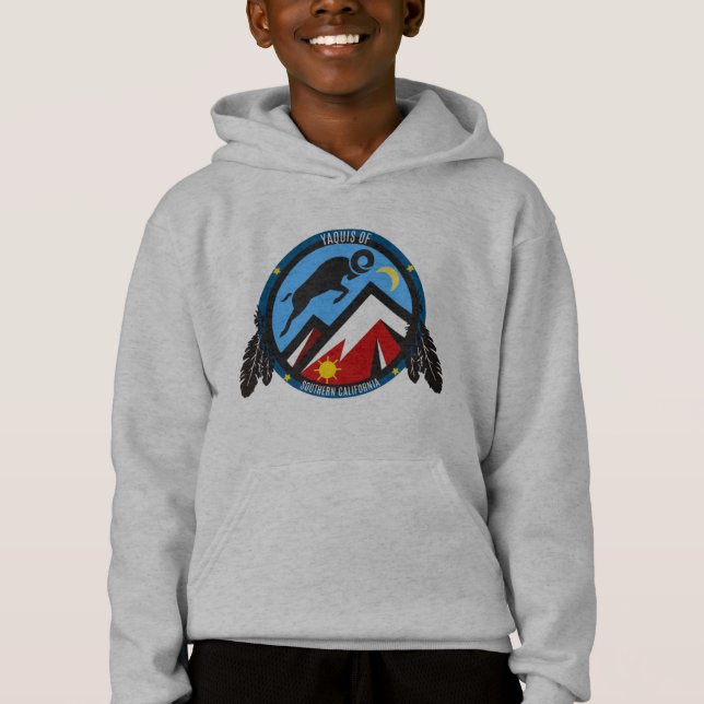 Yaqui SoCal Kids Hoodie (Front)